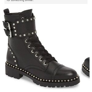Sam Edelman Jennifer Studded Combat Boots